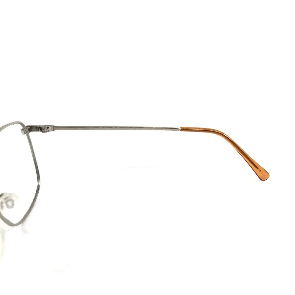 Autoflex by Flexon Eyeglasses Frames 10 NATURAL Silver Wire Rim 55-16-140